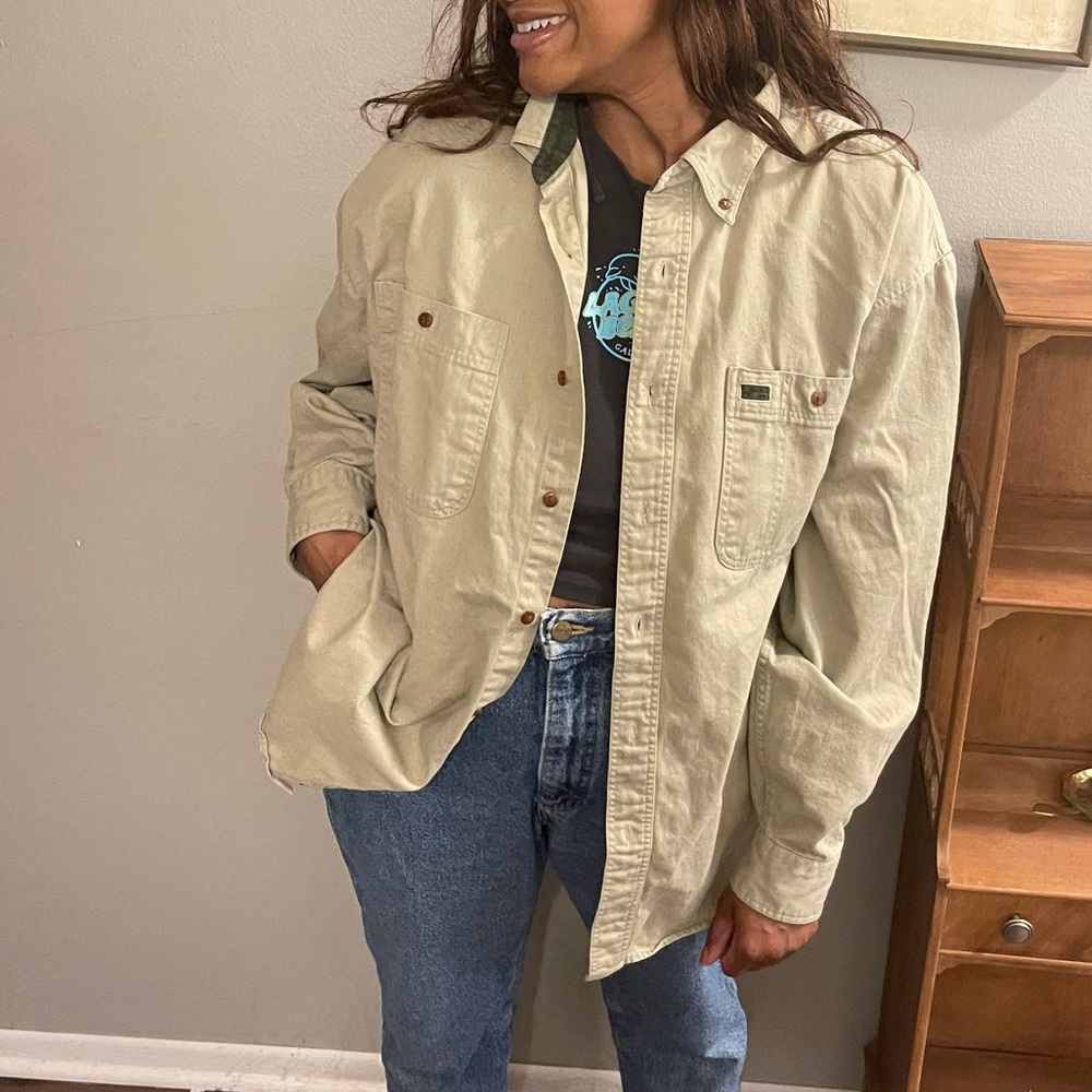 Chic Vintage Utility Shirt!